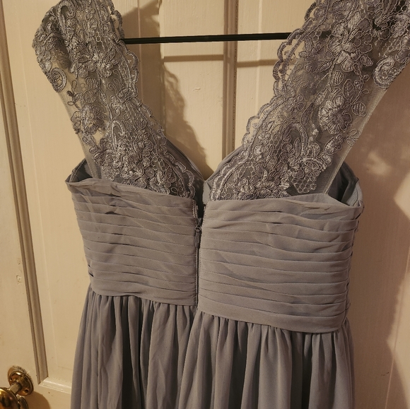 ❤️🔥3/$18 Azazie Dusty Lavender Custom Bridesmaid Dress - Picture 11 of 13